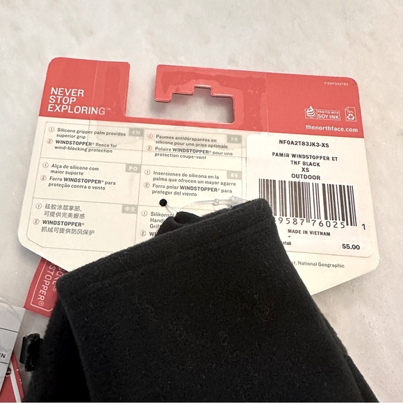 The Northface Pamir Windstopper Etip Gloves - Picture 6 of 8